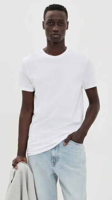 Calvin Klein Underwear Cotton Classic 3-Pack Crewneck T-Shirt White | Thumbnail 3 Calvin Klein Underwear Cotton Classic 3-Pack Crewneck T-Shirt White | Thumbnail 3