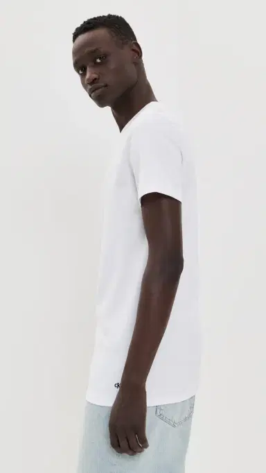 Calvin Klein Underwear Cotton Classic 3-Pack Crewneck T-Shirt White | Thumbnail 5 Calvin Klein Underwear Cotton Classic 3-Pack Crewneck T-Shirt White | Thumbnail 5