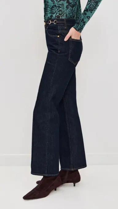 Ulla Johnson Agatha Jeans | Thumbnail 4 Ulla Johnson Agatha Jeans | Thumbnail 4