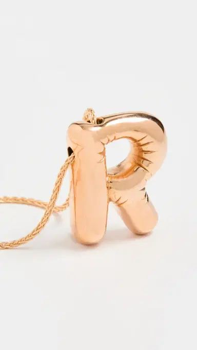 Maison Irem Balloon Initial Letter Necklace R | Thumbnail 5 Maison Irem Balloon Initial Letter Necklace R | Thumbnail 5