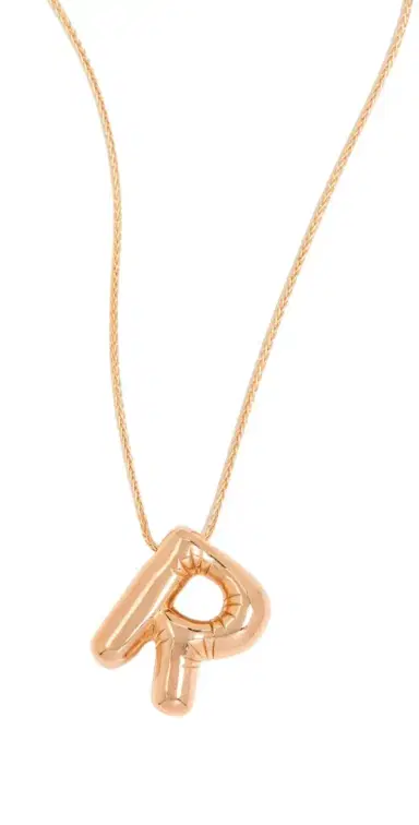 Maison Irem Balloon Initial Letter Necklace R | Thumbnail 1 Maison Irem Balloon Initial Letter Necklace R | Thumbnail 1