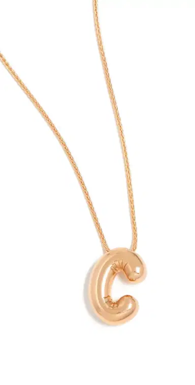 Maison Irem Balloon Initial Letter Necklace | Thumbnail 1 Maison Irem Balloon Initial Letter Necklace | Thumbnail 1