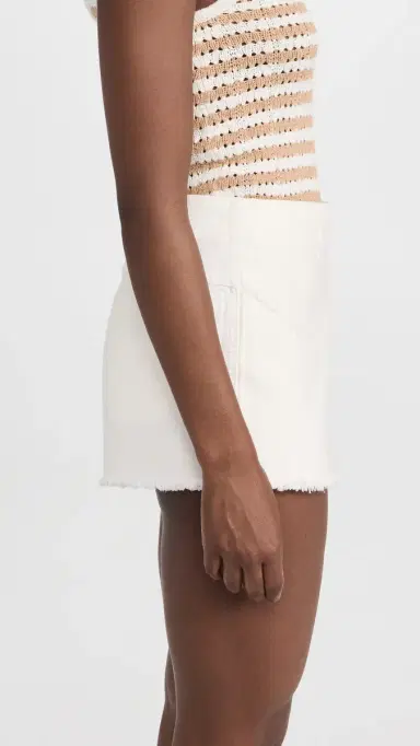 Free People Emmy Denim Skort White | Thumbnail 4 Free People Emmy Denim Skort White | Thumbnail 4