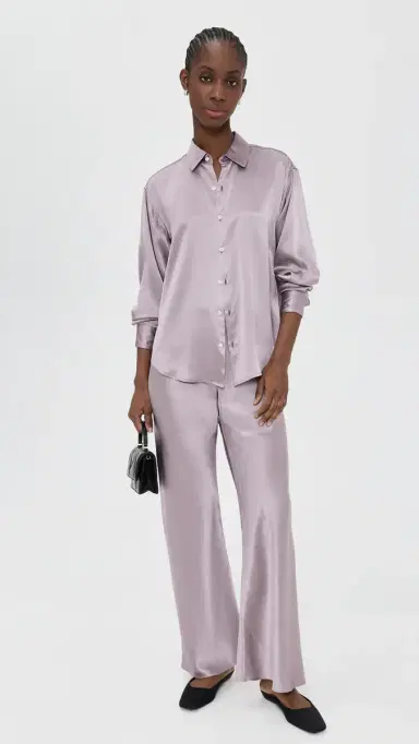 Comme Si La Classica ilk Shirt Mauve | Thumbnail 5 Comme Si La Classica ilk Shirt Mauve | Thumbnail 5