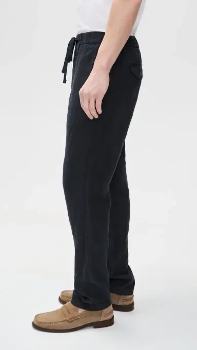 Citizens of Humanity Drawstring inen Deck Pants Navy | Thumbnail 4 Citizens of Humanity Drawstring inen Deck Pants Navy | Thumbnail 4