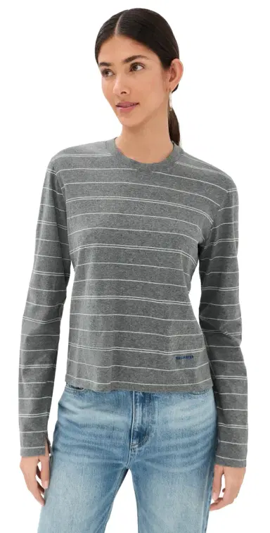 Kallmeyer Wynn Long Sleeve Tee Heather Grey/ | Thumbnail 1 Kallmeyer Wynn Long Sleeve Tee Heather Grey/ | Thumbnail 1
