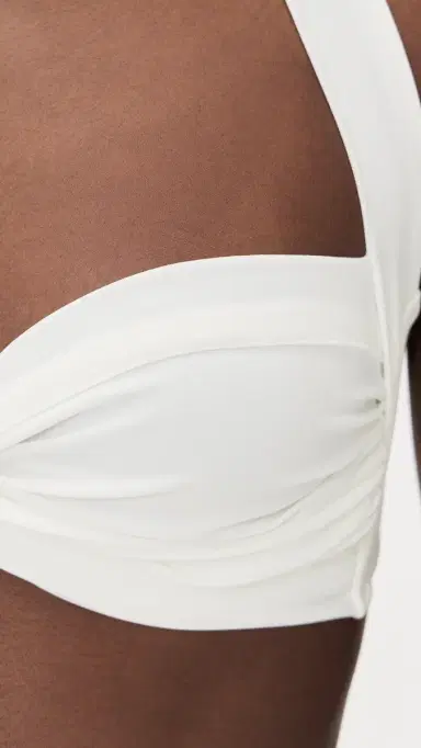 Norma Kamali Bill Bikini Top now White | Thumbnail 6 Norma Kamali Bill Bikini Top now White | Thumbnail 6