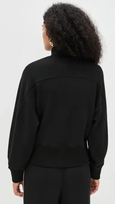 LE BOP Thea Quarter-Zip Pullover Black | Thumbnail 3 LE BOP Thea Quarter-Zip Pullover Black | Thumbnail 3