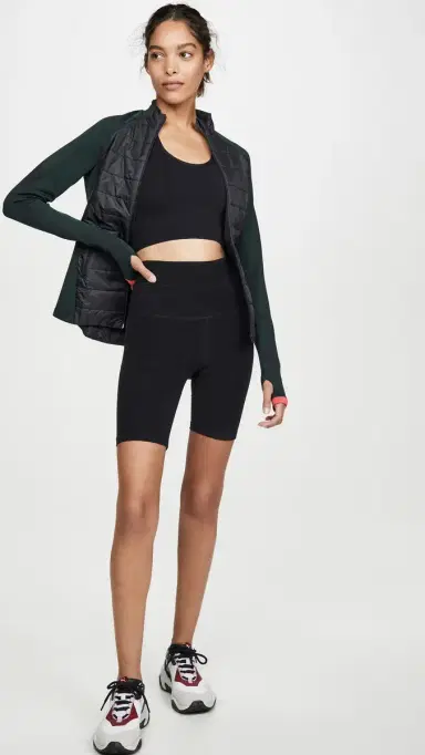 Beyond Yoga High Waisted Biker Shorts Darkest Night S | Thumbnail 5 Beyond Yoga High Waisted Biker Shorts Darkest Night S | Thumbnail 5