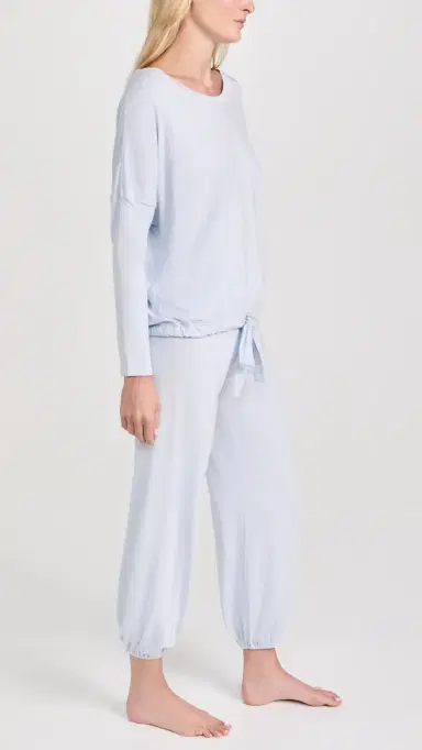 Eberjey Gisele The Slouchy Set Ice Blue | Thumbnail 4 Eberjey Gisele The Slouchy Set Ice Blue | Thumbnail 4
