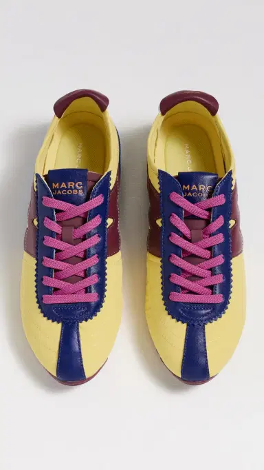 Marc Jacobs The 400 Bleecker Runner Sneakers Bumblebee Multi | Thumbnail 5 Marc Jacobs The 400 Bleecker Runner Sneakers Bumblebee Multi | Thumbnail 5
