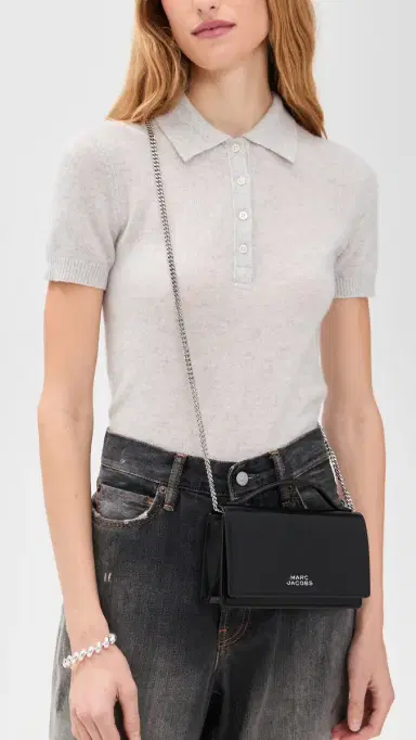 Marc Jacobs The Glam Mirror Mini Bag Black One Size | Thumbnail 3 Marc Jacobs The Glam Mirror Mini Bag Black One Size | Thumbnail 3