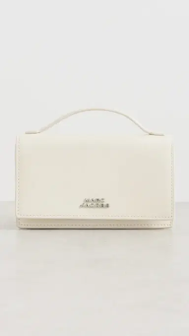 Marc Jacobs The Glam Mirror Mini Bag Cotton White One Size | Thumbnail 2 Marc Jacobs The Glam Mirror Mini Bag Cotton White One Size | Thumbnail 2