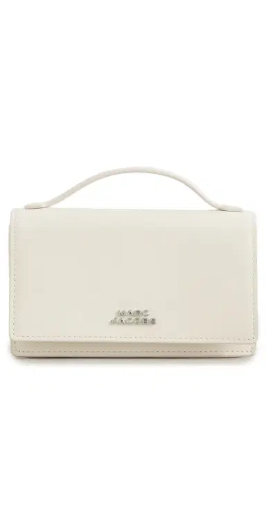 Marc Jacobs The Glam Mirror Mini Bag Cotton White One Size | Thumbnail 1 Marc Jacobs The Glam Mirror Mini Bag Cotton White One Size | Thumbnail 1
