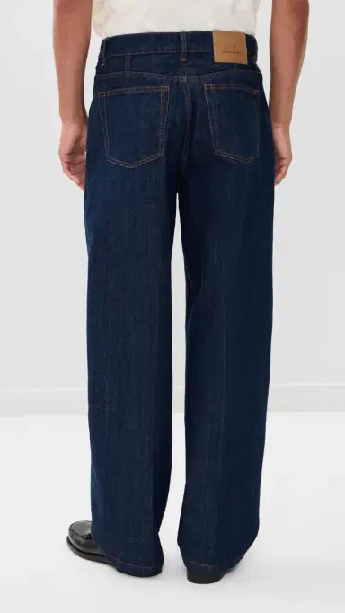 AMI Balloon Fit Jeans Indigo | Thumbnail 4 AMI Balloon Fit Jeans Indigo | Thumbnail 4
