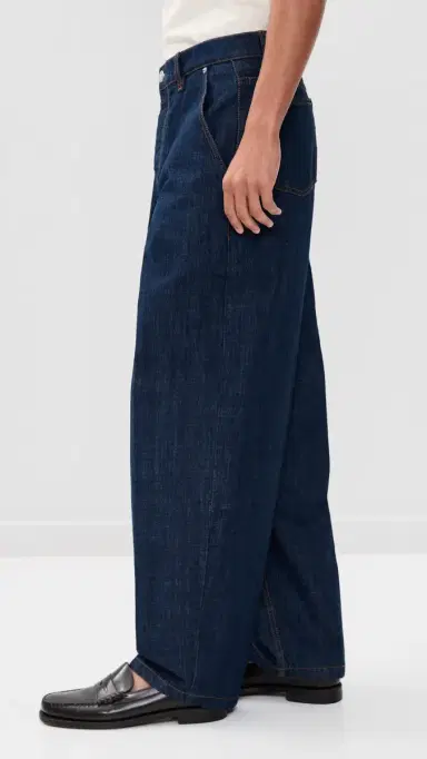 AMI Balloon Fit Jeans Indigo | Thumbnail 5 AMI Balloon Fit Jeans Indigo | Thumbnail 5