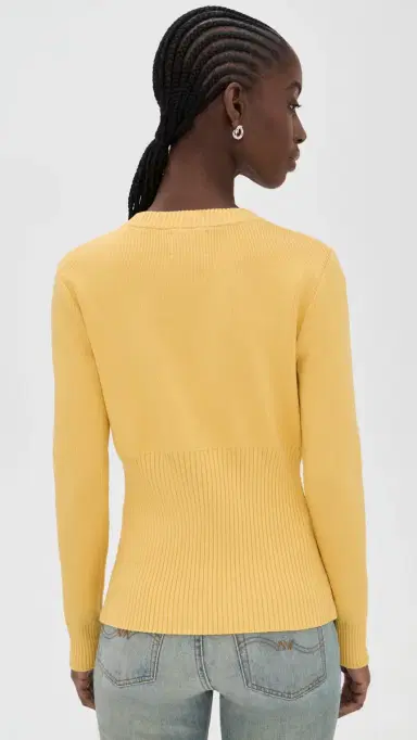 ALIGNE Ruby Knitted Cardigan Butter | Thumbnail 4 ALIGNE Ruby Knitted Cardigan Butter | Thumbnail 4