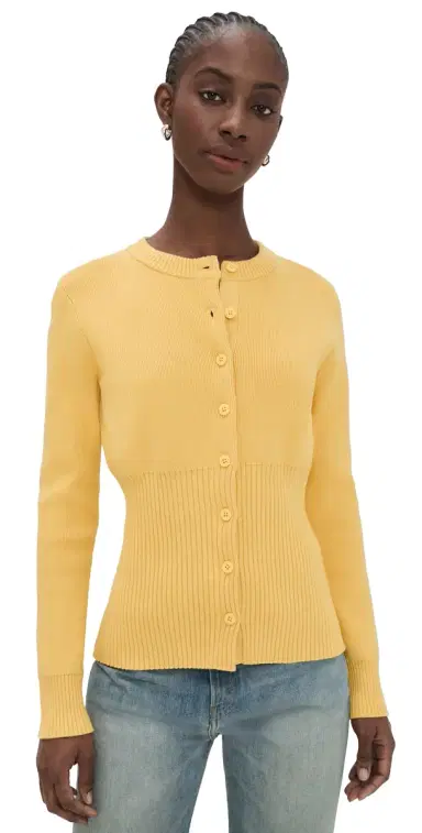 ALIGNE Ruby Knitted Cardigan Butter | Thumbnail 1 ALIGNE Ruby Knitted Cardigan Butter | Thumbnail 1