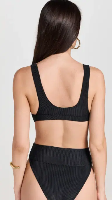 BEACH RIOT Peyton Bikini Top Black | Thumbnail 3 BEACH RIOT Peyton Bikini Top Black | Thumbnail 3