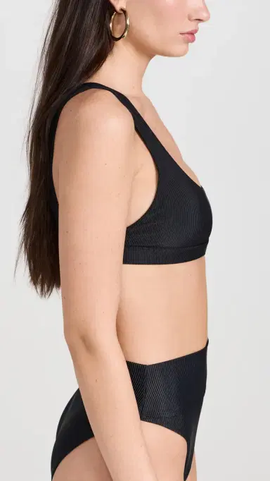 BEACH RIOT Peyton Bikini Top Black | Thumbnail 4 BEACH RIOT Peyton Bikini Top Black | Thumbnail 4
