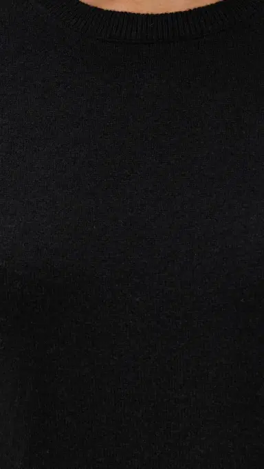 Vince Cashmere Blend Tee Black L | Thumbnail 6 Vince Cashmere Blend Tee Black L | Thumbnail 6