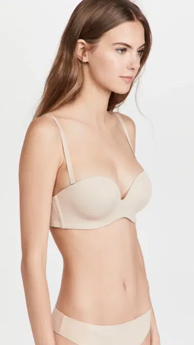 Simone Pérèle Essentiel Strapless Bra Peau Rose | Thumbnail 4 Simone Pérèle Essentiel Strapless Bra Peau Rose | Thumbnail 4