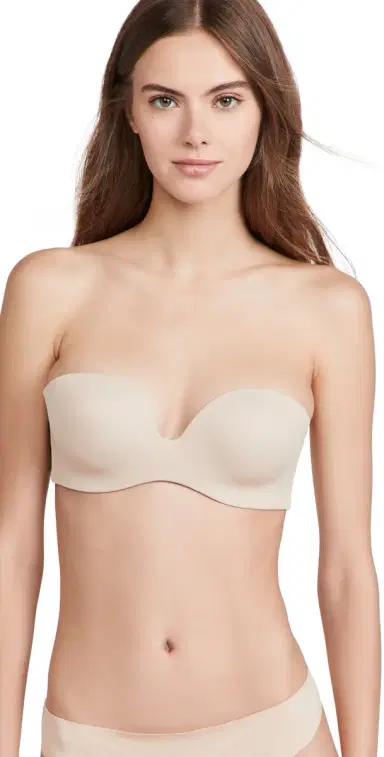 Simone Pérèle Essentiel Strapless Bra Peau Rose | Thumbnail 1 Simone Pérèle Essentiel Strapless Bra Peau Rose | Thumbnail 1