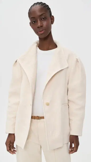Isabel Marant Étoile Uadie Jacket Ecru | Thumbnail 2 Isabel Marant Étoile Uadie Jacket Ecru | Thumbnail 2