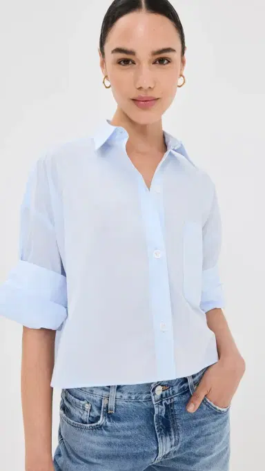 TWP Next Ex Shirt Baby Blue | Thumbnail 2 TWP Next Ex Shirt Baby Blue | Thumbnail 2