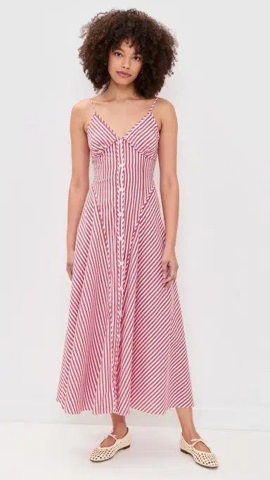 Saylor Arabella Dress Red/White | Thumbnail 2 Saylor Arabella Dress Red/White | Thumbnail 2
