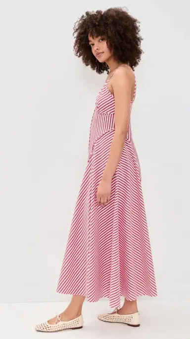 Saylor Arabella Dress Red/White | Thumbnail 4 Saylor Arabella Dress Red/White | Thumbnail 4