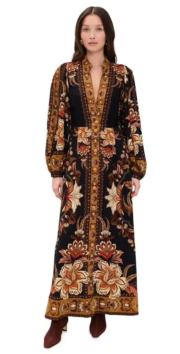 Majestic Garden Black Maxi Dress Majestic Garden Black Majestic Garden Black Maxi Dress Majestic Garden Black