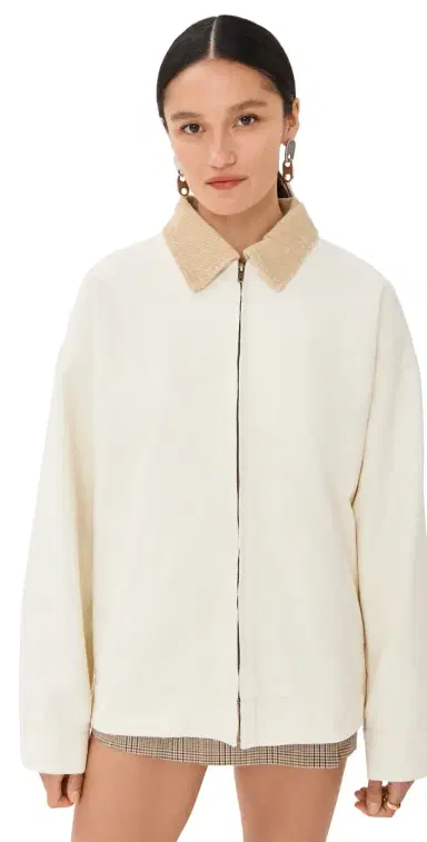 LIONESS Workwear Barn Jacket Ivory XXXL | Thumbnail 1 LIONESS Workwear Barn Jacket Ivory XXXL | Thumbnail 1
