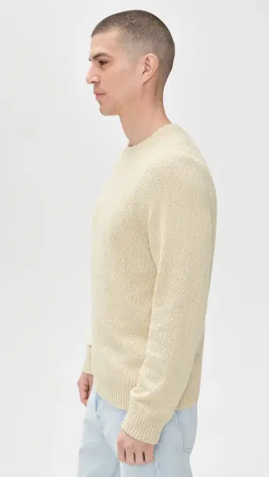 Closed Overlock Raglan Sweater Whipped Cream | Thumbnail 4 Closed Overlock Raglan Sweater Whipped Cream | Thumbnail 4