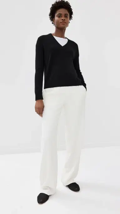 Jenni Kayne Flynn Cashmere Sweater Black | Thumbnail 5 Jenni Kayne Flynn Cashmere Sweater Black | Thumbnail 5