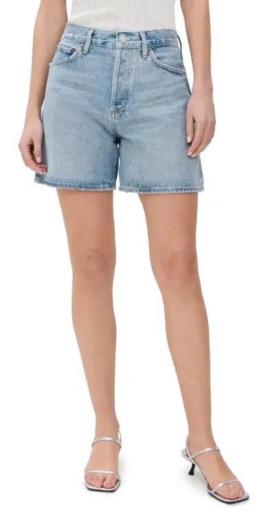 AGOLDE Dame Shorts: High Rise Baggy Coax | Thumbnail 1 AGOLDE Dame Shorts: High Rise Baggy Coax | Thumbnail 1