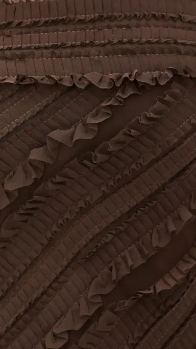 endless rose Strapless Maxi Dress Chocolate XS | Thumbnail 6 endless rose Strapless Maxi Dress Chocolate XS | Thumbnail 6