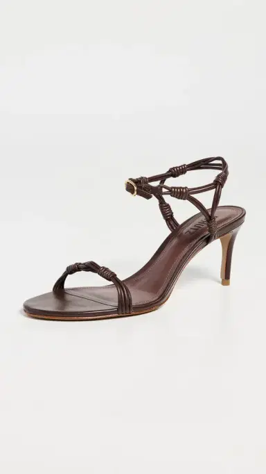 Schutz Nara Mid Heels Root Brown 8 | Thumbnail 2 Schutz Nara Mid Heels Root Brown 8 | Thumbnail 2