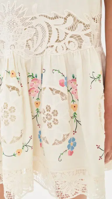 Sea Astrid Embroidery Mini Dress ulti | Thumbnail 6 Sea Astrid Embroidery Mini Dress ulti | Thumbnail 6