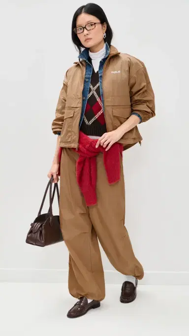 Polo Ralph Lauren Eco Nylon Taffeta Woven Standard Pants | Thumbnail 5 Polo Ralph Lauren Eco Nylon Taffeta Woven Standard Pants | Thumbnail 5