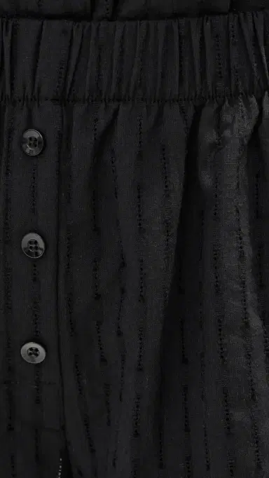 LE BOP Cecelia Eyelet Shorts Black | Thumbnail 6 LE BOP Cecelia Eyelet Shorts Black | Thumbnail 6