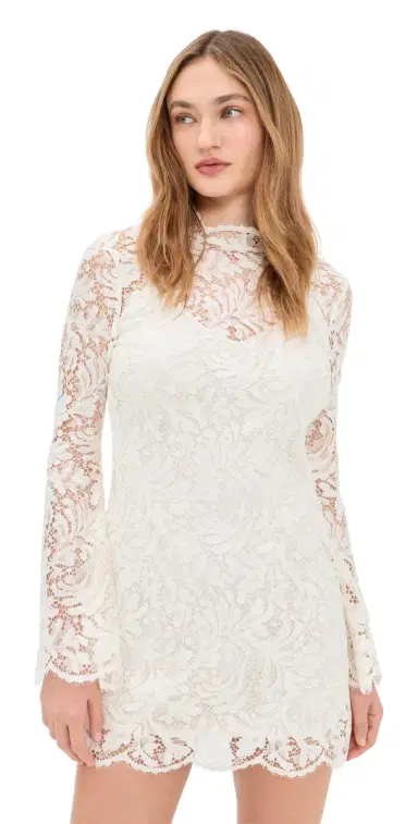 A.L.C. A. L.C. Eden Dress Ecru | Thumbnail 1 A.L.C. A. L.C. Eden Dress Ecru | Thumbnail 1