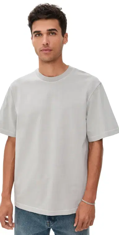 AGOLDE Asha Mock Neck Tee Reflect | Thumbnail 1 AGOLDE Asha Mock Neck Tee Reflect | Thumbnail 1