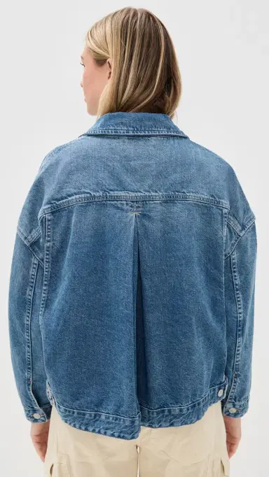 Free People Opal Denim Jacket Cowboy | Thumbnail 3 Free People Opal Denim Jacket Cowboy | Thumbnail 3