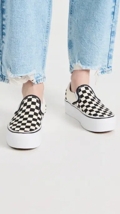 Vans UA Classic Slip-On Stackform Sneakers CheckerboardBlack/ White M 5/ W 6.5 | Thumbnail 3 Vans UA Classic Slip-On Stackform Sneakers CheckerboardBlack/ White M 5/ W 6.5 | Thumbnail 3