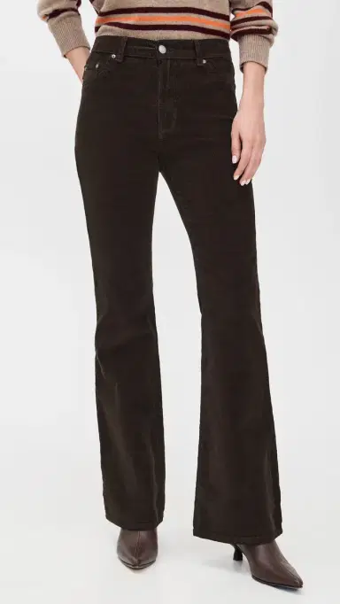 DL1961 Bridget Bootcut High Rise Instasculpt Corduroy Pants Meteorite (Corduroy) | Thumbnail 2 DL1961 Bridget Bootcut High Rise Instasculpt Corduroy Pants Meteorite (Corduroy) | Thumbnail 2