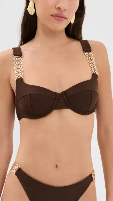 Ramy Brook Iryna Bikini Top Beach Brown | Thumbnail 2 Ramy Brook Iryna Bikini Top Beach Brown | Thumbnail 2