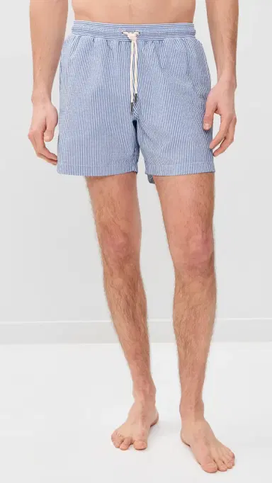 Orlebar Brown Seersucker Stripe Boxers III 6 Nova Blue | Thumbnail 2 Orlebar Brown Seersucker Stripe Boxers III 6 Nova Blue | Thumbnail 2