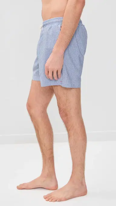 Orlebar Brown Seersucker Stripe Boxers III 6 Nova Blue | Thumbnail 4 Orlebar Brown Seersucker Stripe Boxers III 6 Nova Blue | Thumbnail 4
