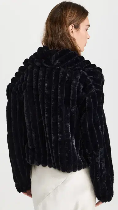 BLANKNYC Night Life Faux Fur Jacket Night Life | Thumbnail 3 BLANKNYC Night Life Faux Fur Jacket Night Life | Thumbnail 3